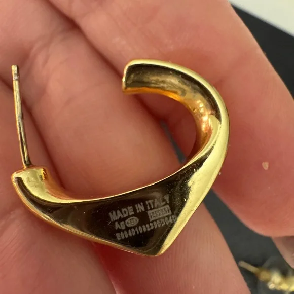 Prada Gold Earrings - Picture 6 of 6